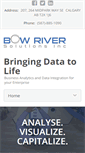 Mobile Screenshot of bowriversolutions.com